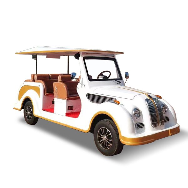 Chinese 8 Seater 72V 4Kw 5Kw 7Kw Lithium Ion Battery Free Shipping All Wheel Drive Classic 8 Seater for Sale