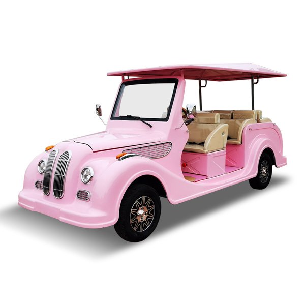 Chinese 8 Seater 72V 4Kw 5Kw 7Kw Lithium Ion Battery Free Shipping All Wheel Drive Classic 8 Seater for Sale