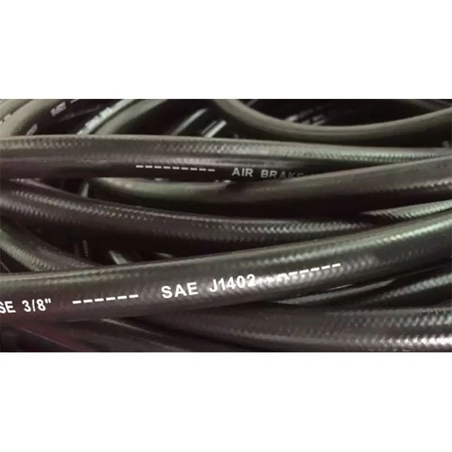 Wholesale Factory Air Pressure Brake Hose Rubber Material DOT Certified Length in Meters