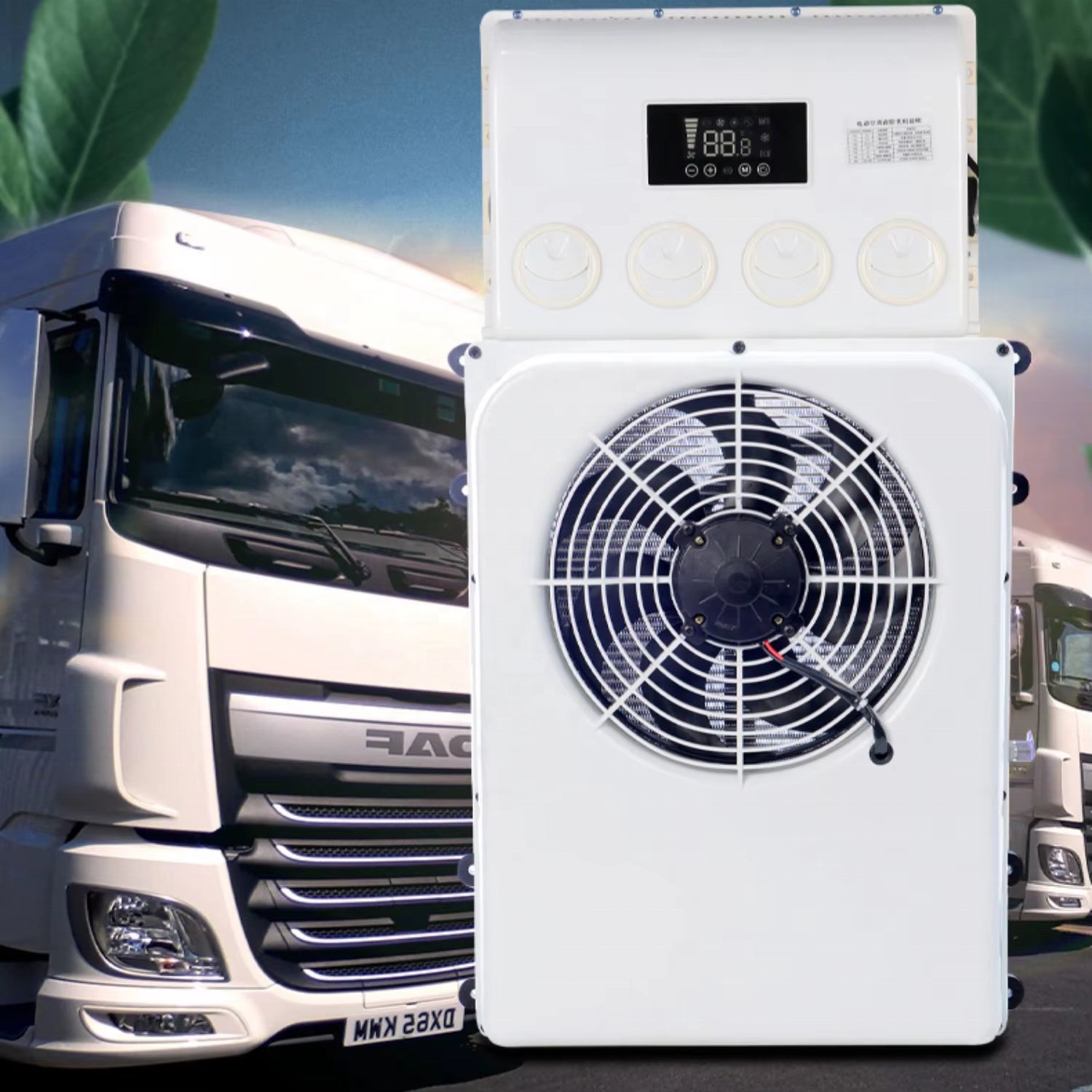 Auto Motorhome Electric Air Conditioner AC.161.078 24V RV Conditioning Portable Caravan Conditioner Universal 12V AC Kit