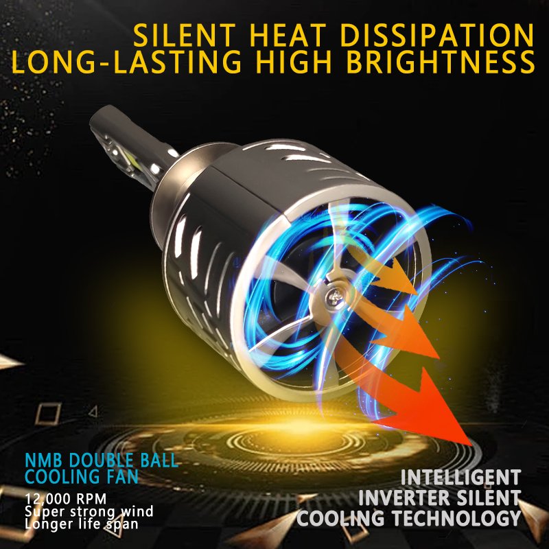 Auto Car Accessories luces led h4 24V 120W LED H7 6000K 4575CSP H11 9006 9005 Car Led Headlights Bulb CANBUS