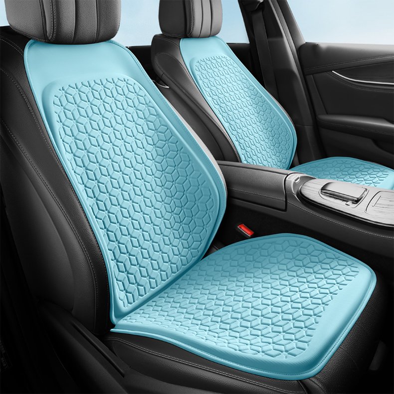 Integrated Gel Seat Cushion Car Accessories Orthopedic Summer Ice Breathable Honeycomb Egg Cooling Gel Seat Cushions for Car