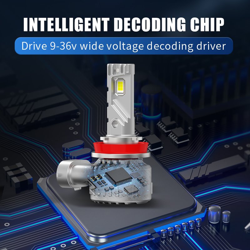 M6 LED Car Headlight Bulb 59800 Lumen Universal Car Accessories H4 H7 H11 H13 9005 9006 9012 for 110 Watts