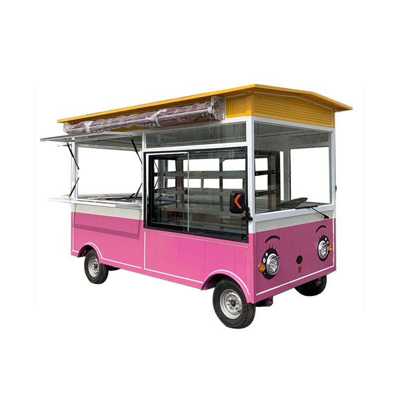 Mobile Kiosk for Sale Mobile Kitchen Gourmet Bus Quadricycle