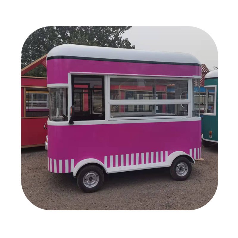 Mobile Kiosk for Sale Mobile Kitchen Gourmet Bus Quadricycle