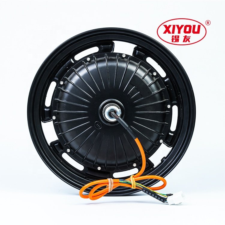 16 Inch 24V 36V 48V 350W Brushless DC Electric Two Wheeler Motorcycle Unicycle Wheel Hub Motor