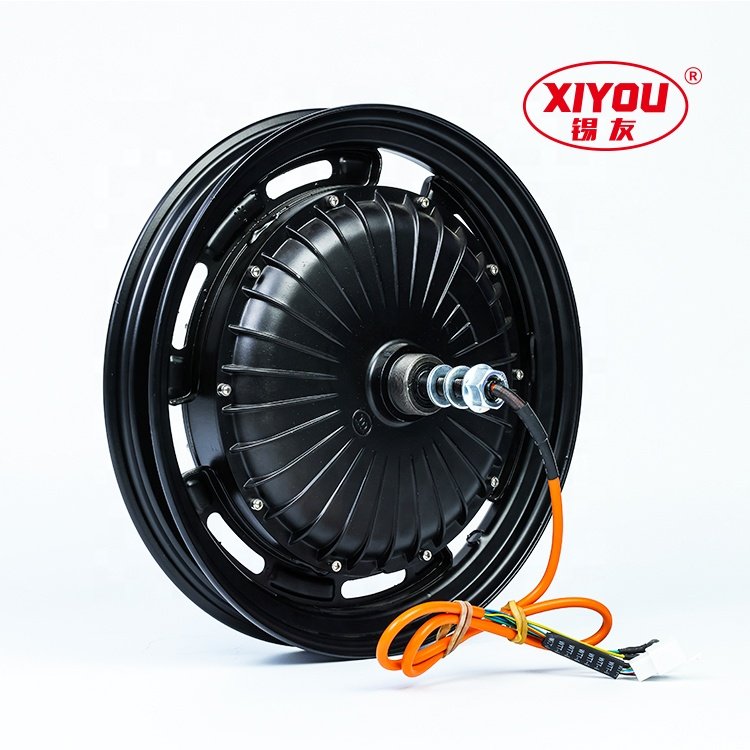 16 Inch 24V 36V 48V 350W Brushless DC Electric Two Wheeler Motorcycle Unicycle Wheel Hub Motor