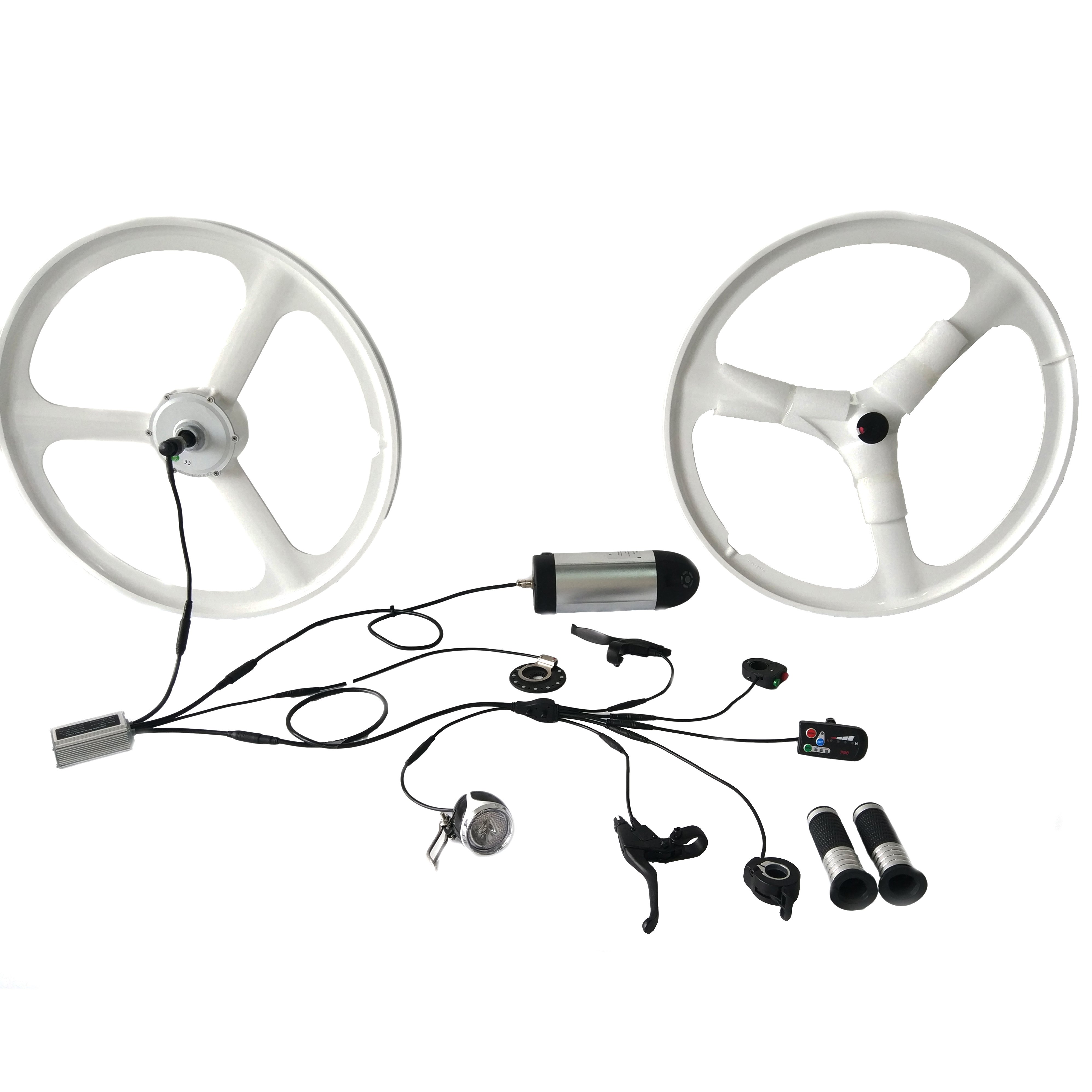 26 Inch 36V48V 250W/350W Waterproof Electric Bike Conversion Kits with Hub Motor, E-bike Bicycle Engine Kits