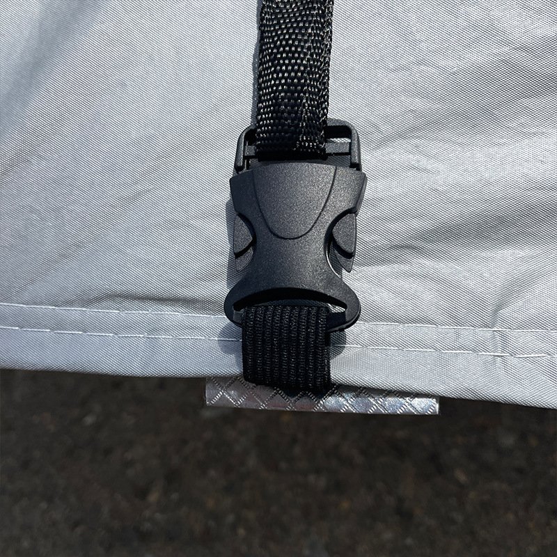 Car Clothing Cover Plus Velvet Full Coverage PEVA Plain Grain Plus Cotton Dust Proof Rain Sunscreen Full Car Clothing Full Car