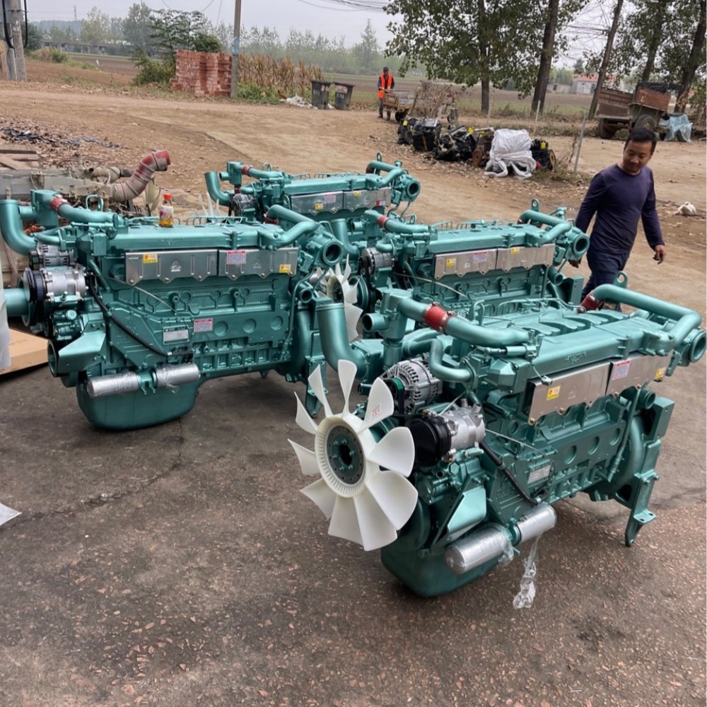 Sinotruk Howo Used Truck Engine Assembly WD615 and WD618 Models