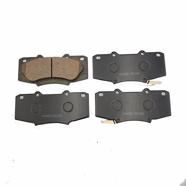 Auto Parts Hot Sale Brake System Front Wheel Brake Pads Are Applicable for HILUXPickup OEM 04465-0K340 04465-0K260 04465-0K240