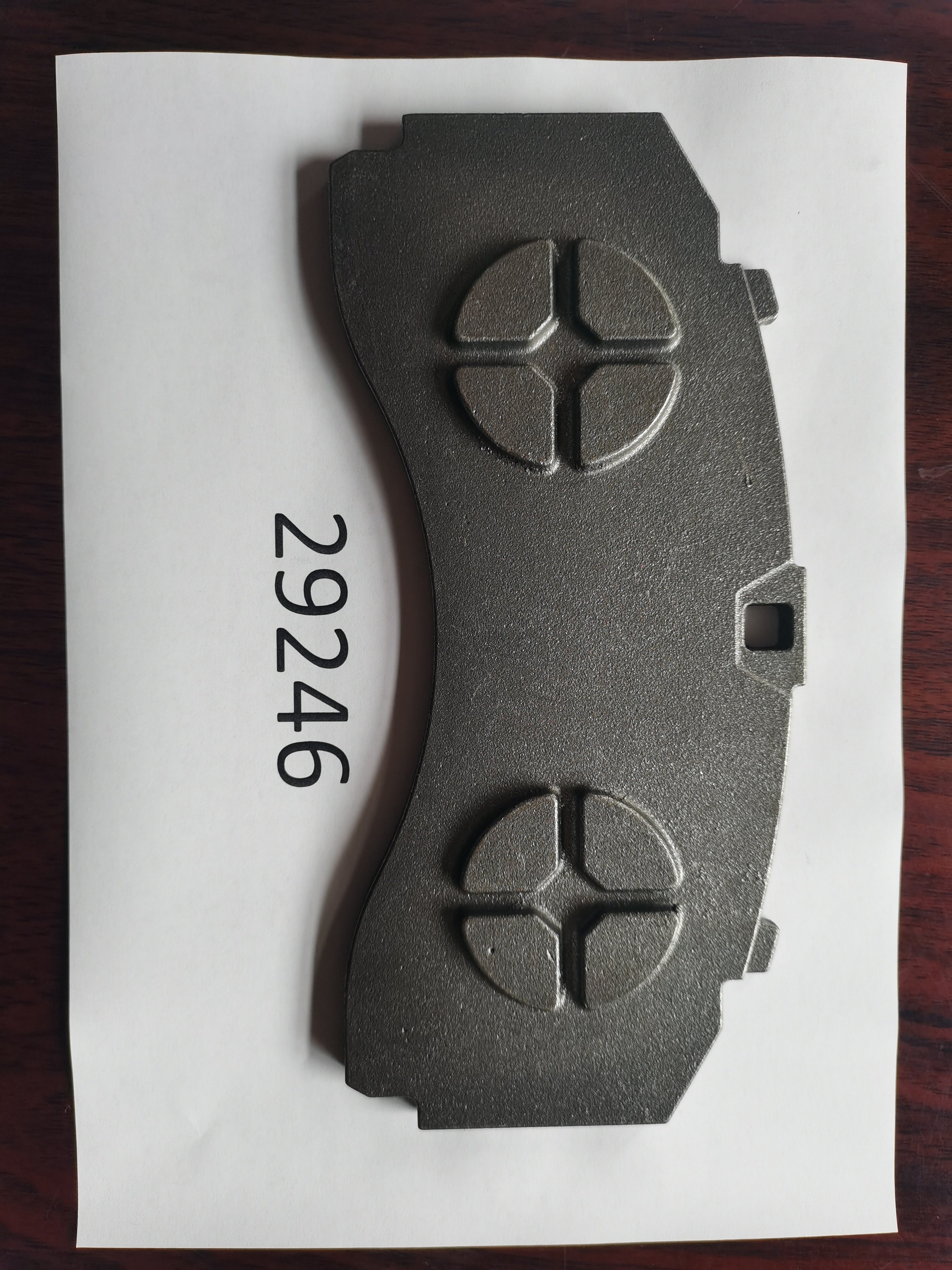 29247 Widely Used Long-Lasting Steel Back Rust-Resistant Back Plate for Brake Pad
