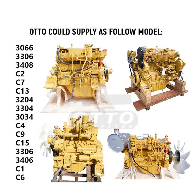 C4.2 C6.4 C7 C9 C9.3 C11 C12 C13 C15 S4K Diesel Engine Assy E312 Excavator 3066 S6K 3204 3306 3406 3408 3166 Engine Assembly