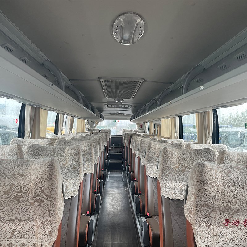 Used 47-Seat Coach Bus for Sale Diesel Fuel Manual Transmission Weichai Engine
