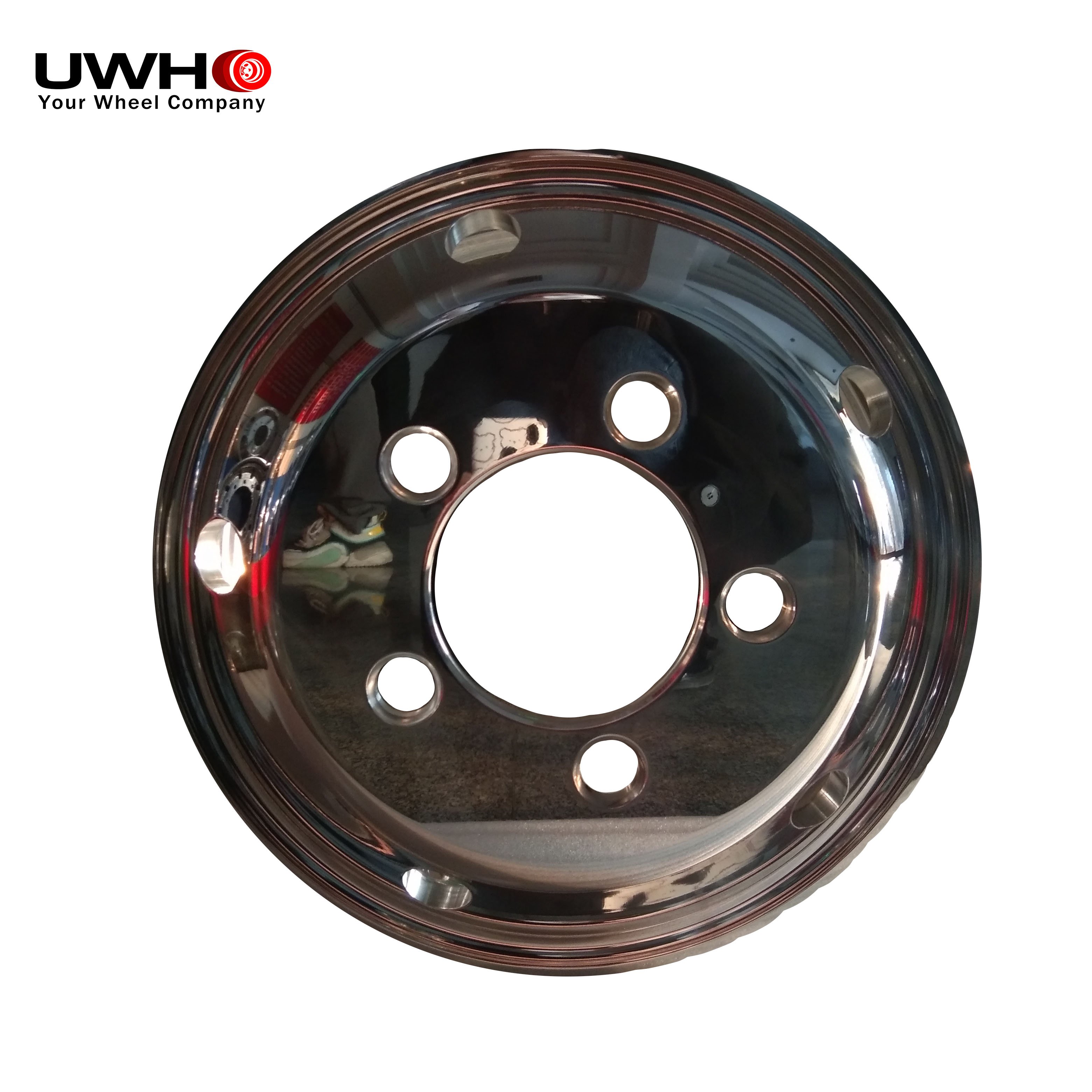 22.5*7.5 Truck Rims for Bus and Trailer Aluminum Alloy Truck Wheels
