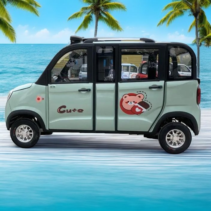 Electric Car 4 Wheel China High-performance Cheap Hot Sale Electric Bus Mini Electric E Car Adults New Energy Vehicle Hybrid Car