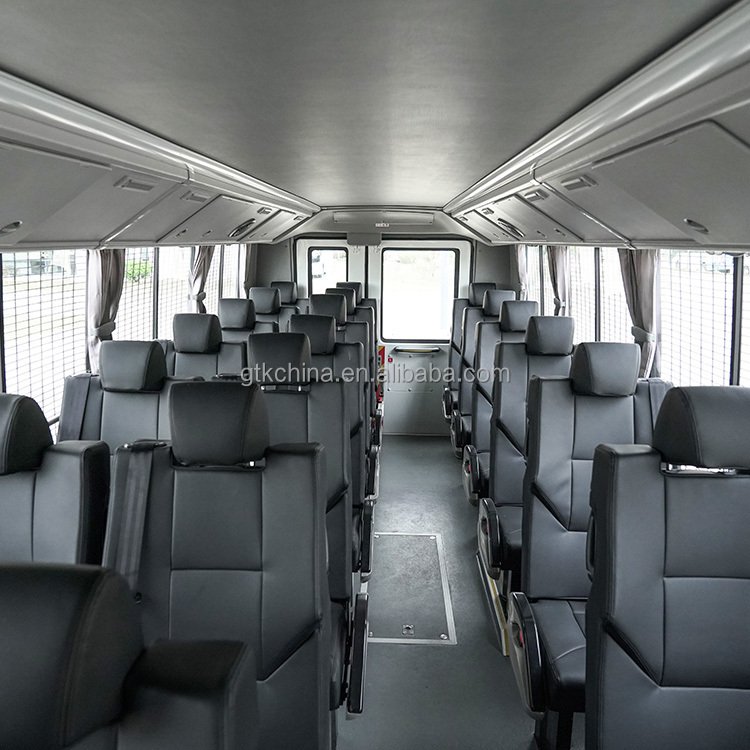 New 8m Guangtong Mini Bus with 24-35 Seats Automatic Diesel RHD Customizable Passenger Coaches with Unique Color and Engine