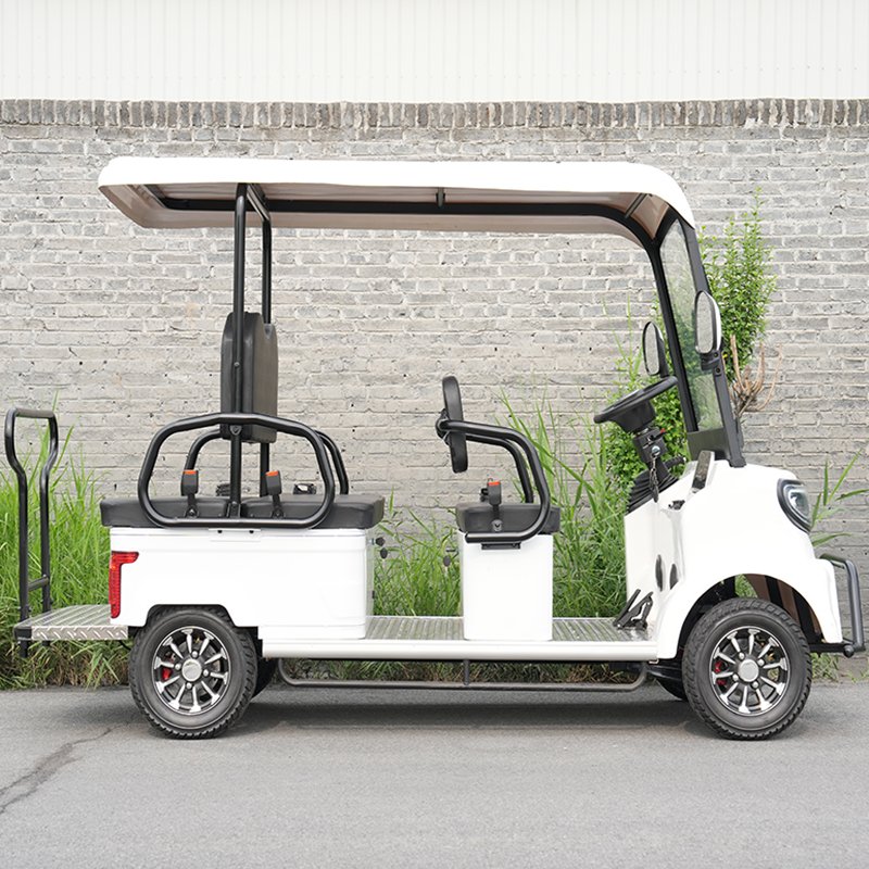 MinibusM8 ,scenic Spot Sightseeing Vehicle, Electric Scooter, Passenger Car, Four-wheel Six Seater Electric Scooter