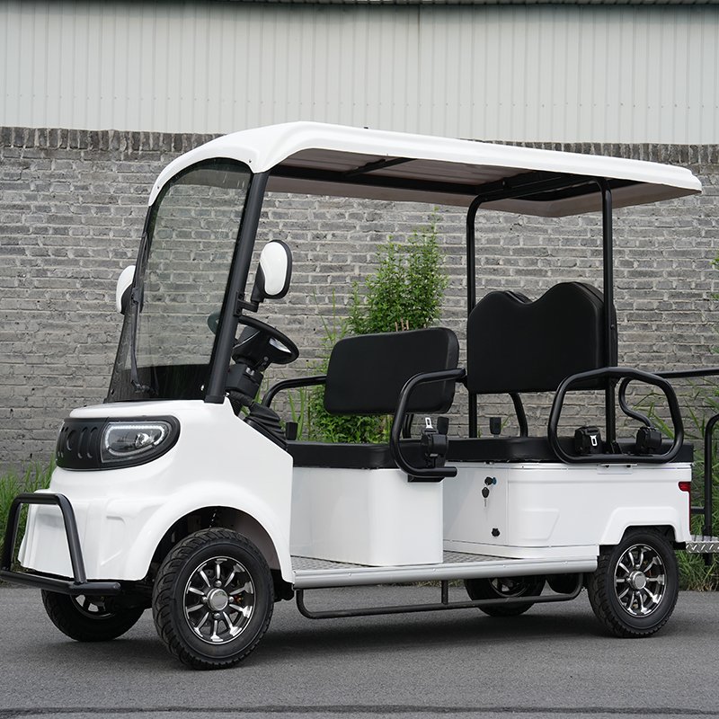 MinibusM8 ,scenic Spot Sightseeing Vehicle, Electric Scooter, Passenger Car, Four-wheel Six Seater Electric Scooter