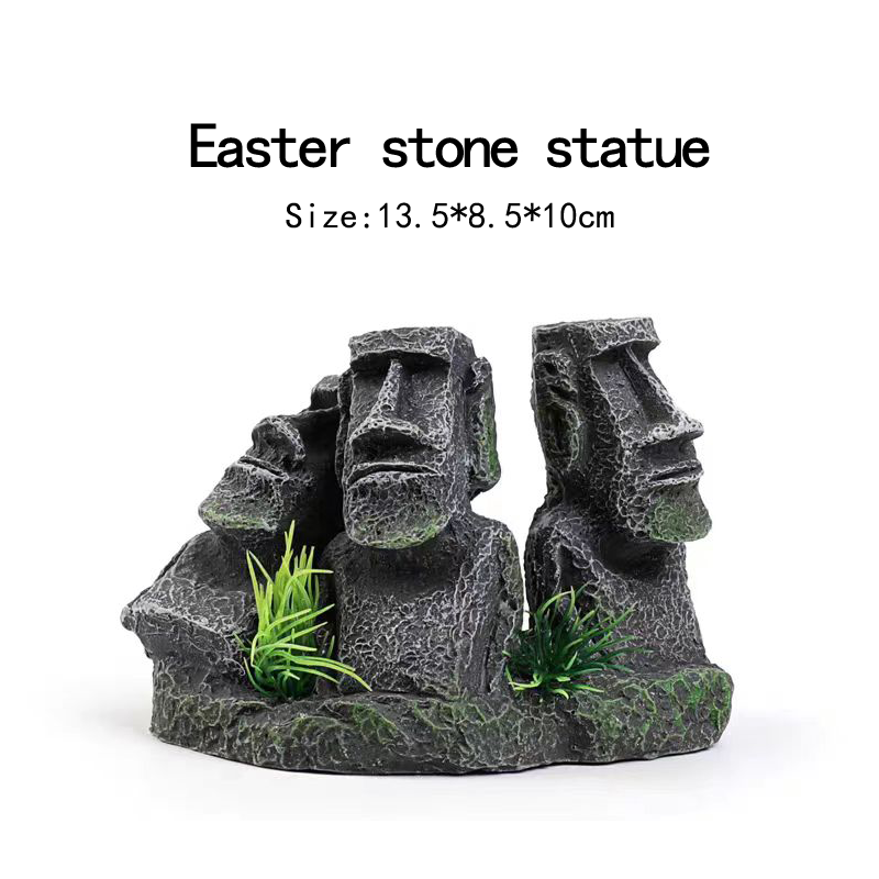 Simulation Car Figurine Fish tank Scenery Decoration Fish and Shrimp Shelter Resin Figurine Aquarium Bus Passenger Bus