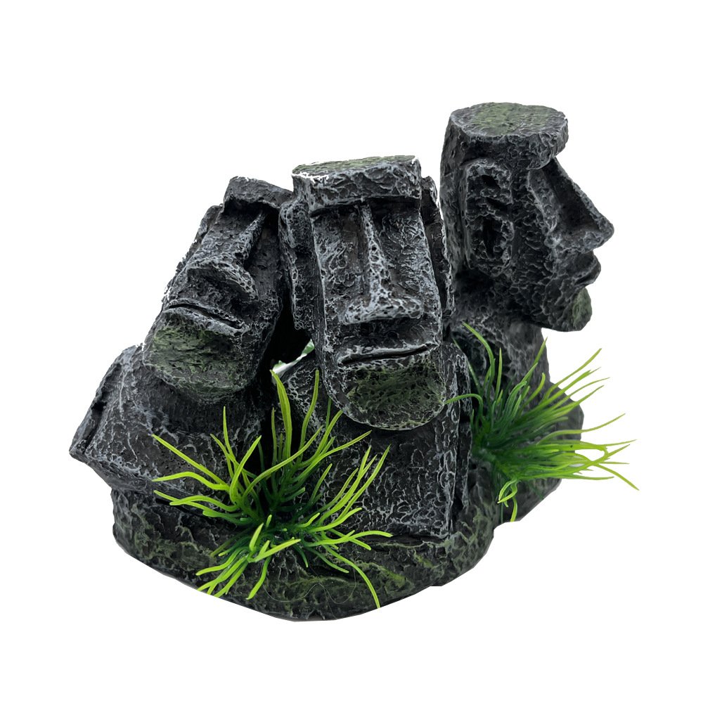 Simulation Car Figurine Fish tank Scenery Decoration Fish and Shrimp Shelter Resin Figurine Aquarium Bus Passenger Bus