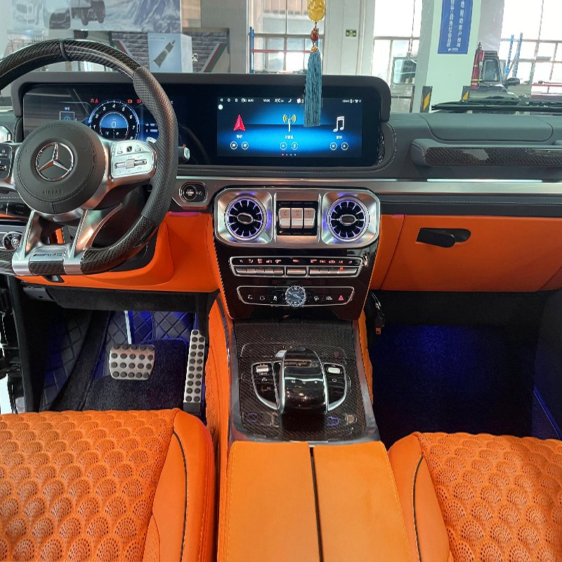 For Benz G-class Car Auto Interior Accessories Interior Parts for Mercedes Benz 02 to 18 W463 to G63 W464 Interior Kit