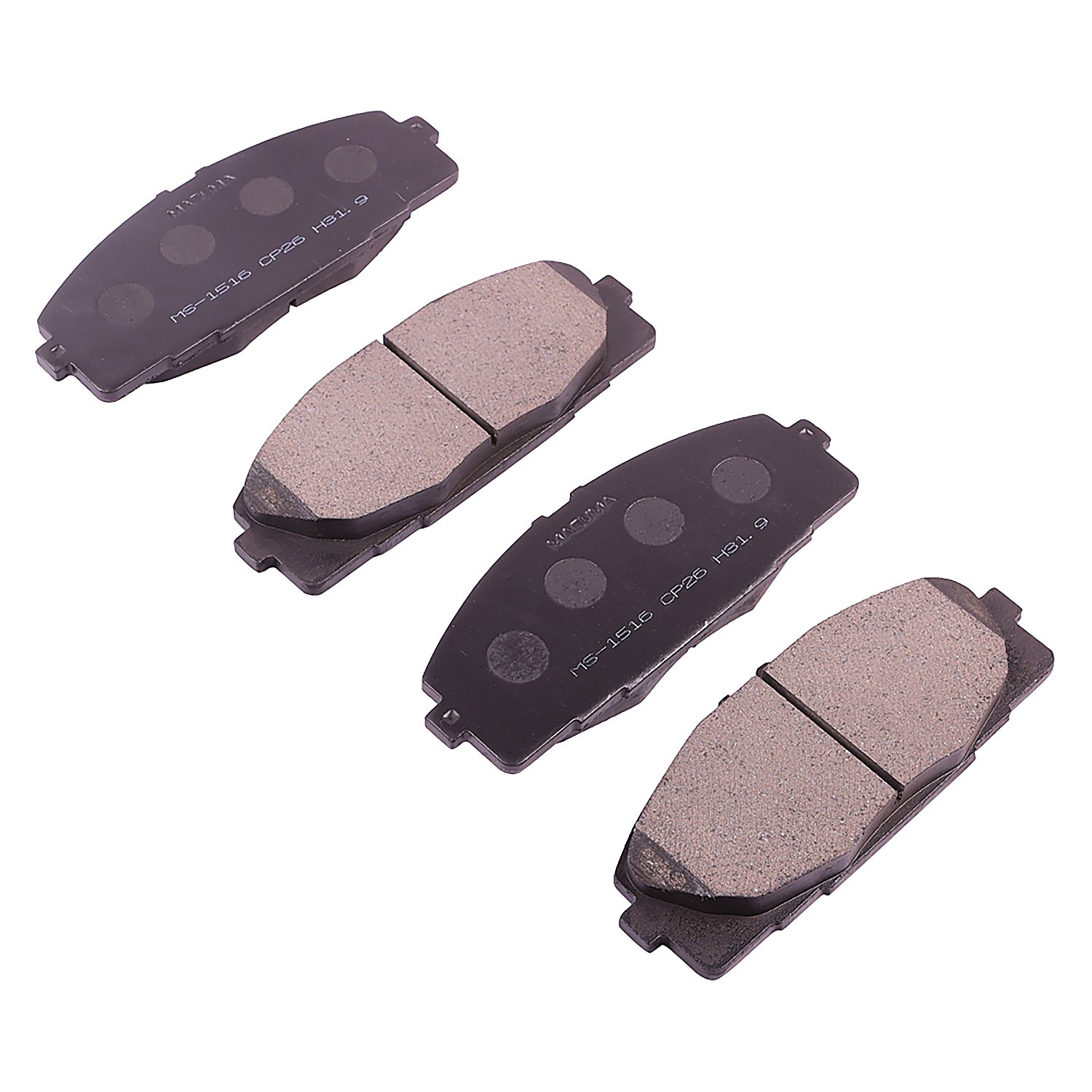 MS-1516 MASUMA Factory Wholesale Pastillas Para Frenos Auto Brake Systems Front Disc Cars Brake Pads for Suzuki for Alto