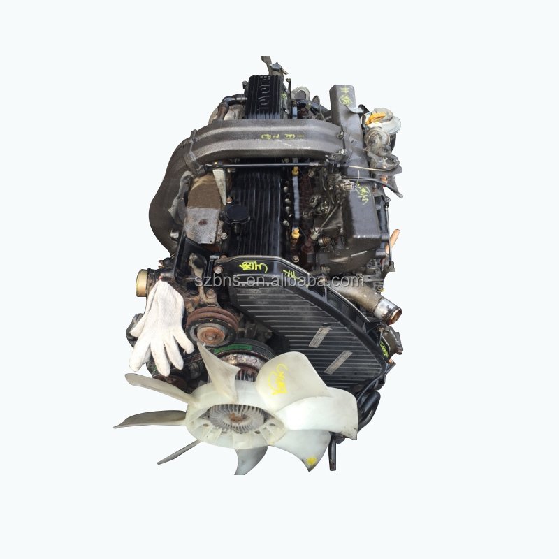 Used Original 1HZ Diesel Engine With Gearbox for ToyotTa Land Cruiser and Costter Bus