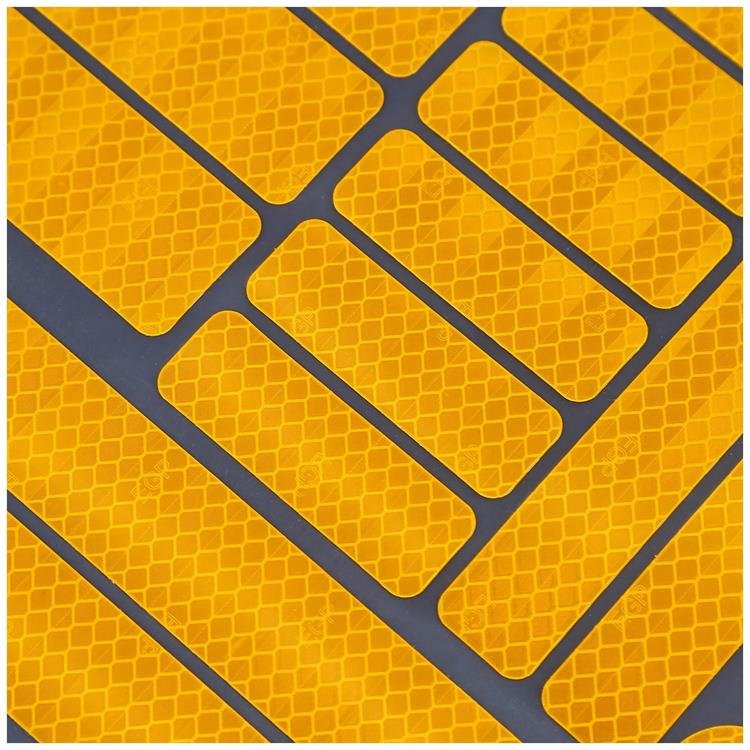 Customized High Light Reflective Helmet Stickers Motorcycle Rim Wheel Reflector Sticker for Safety