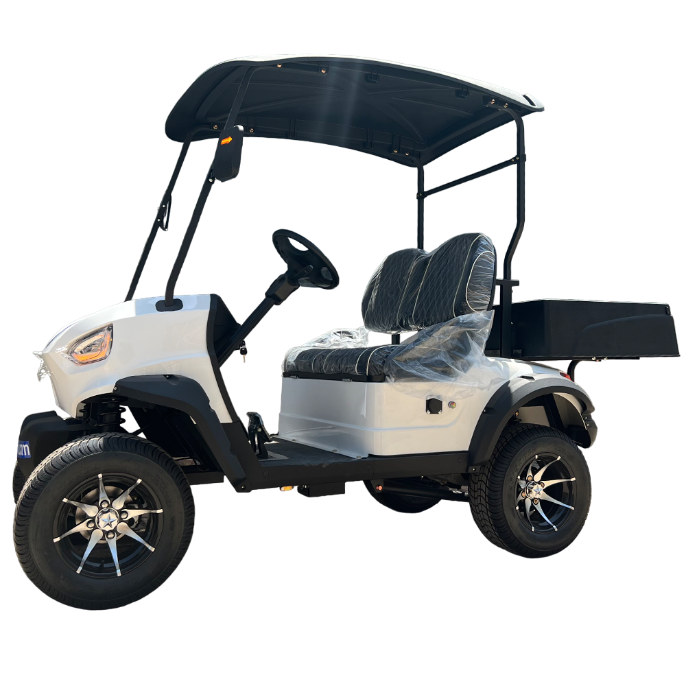CE Approved Electric Sightseeing Bus Club Golf Cart 4 Seater Electric Golf Car With Rear Cargo Box Golf Cart Electric