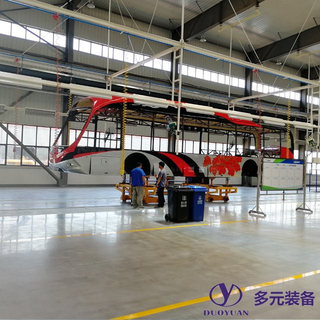 Bus CKD SKD Production Plant Factory Equipment Bus Assembly Plant Design From Duoyuan