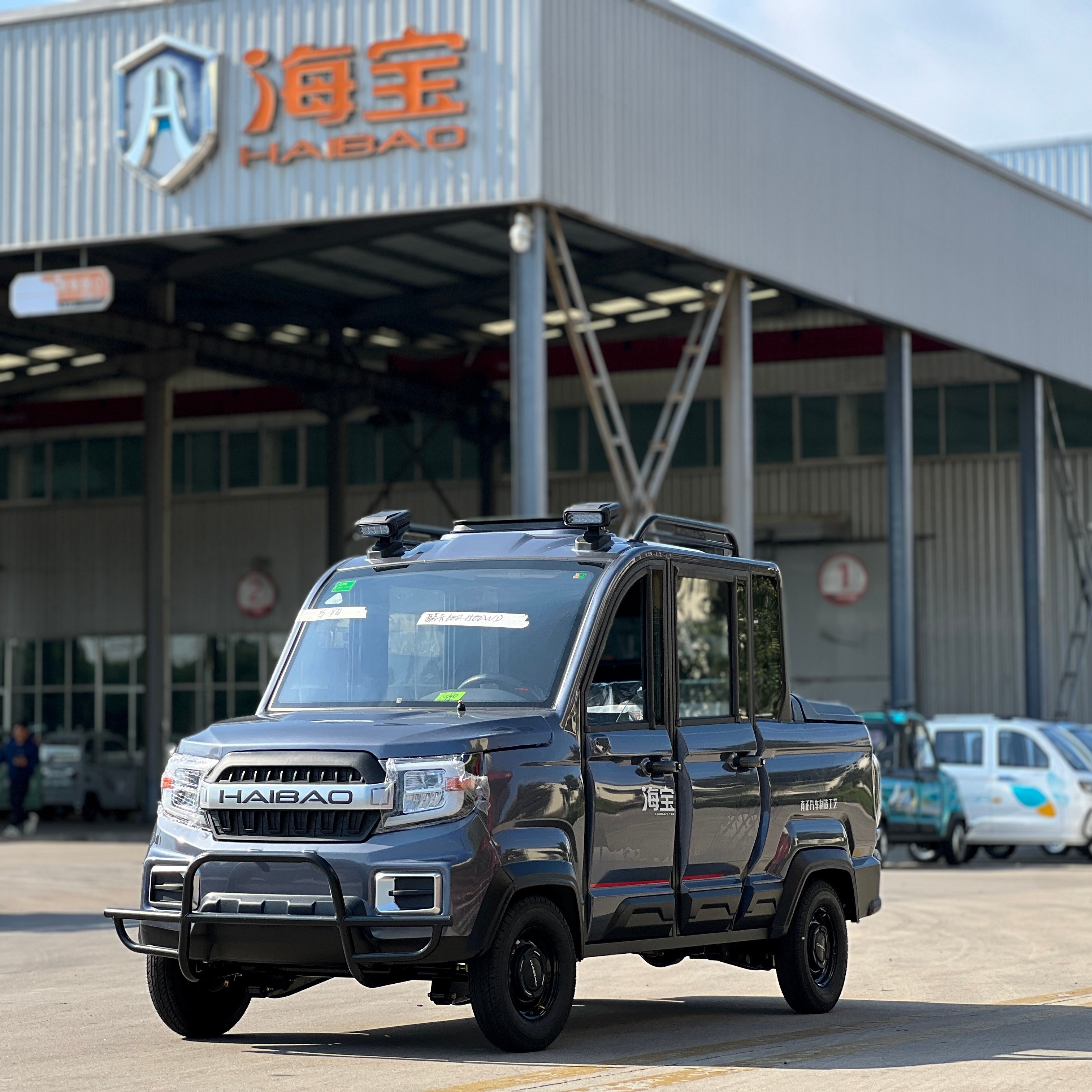 Electric Four-wheeler Pickup Truck Adult Travel Truck Home Electric Car Load up