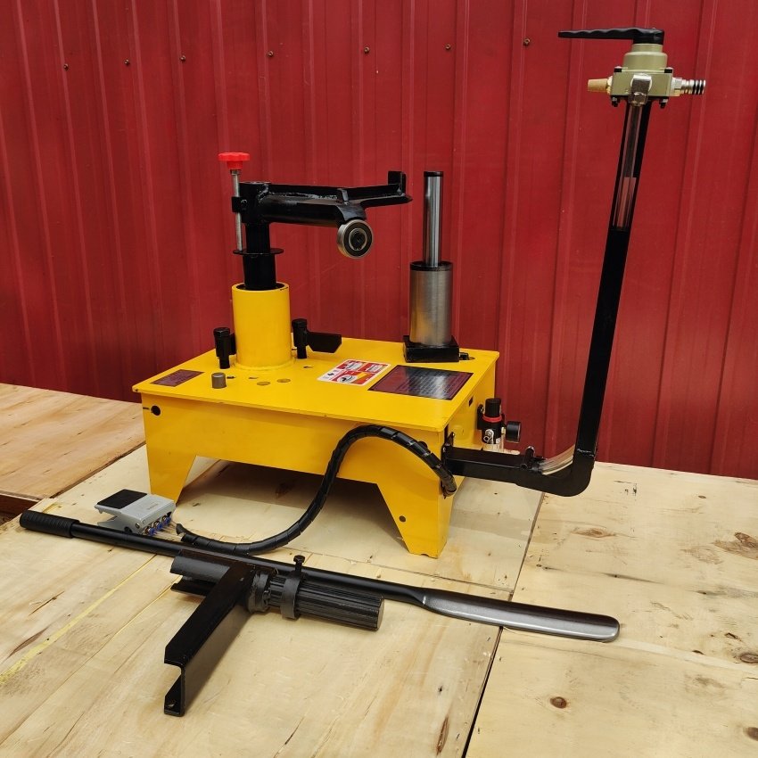 16''-22.5'' Portable Electric Pneumatic Manual Heavy Duty Truck Bus Wheel Tire Changing Machine