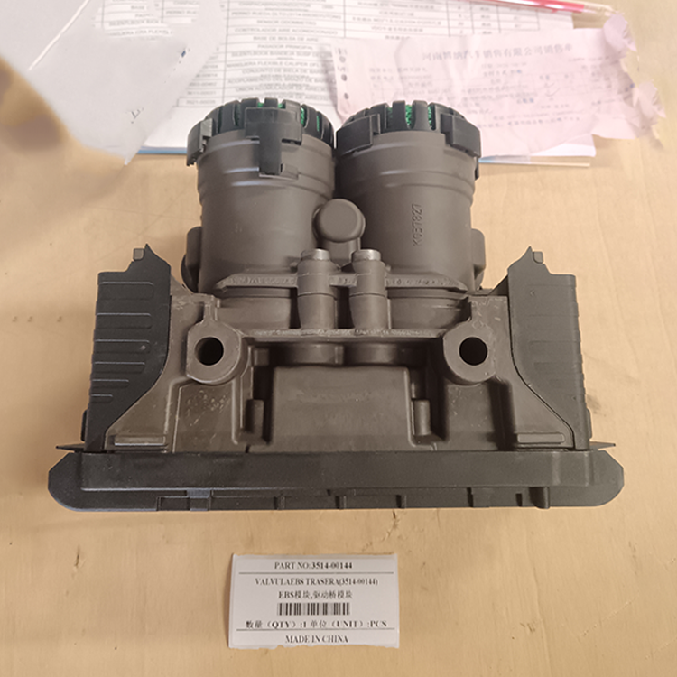 Factory Wholesale Bus Ebs Parts Kinglong Bus Parts 351400144 Ebs Brake Module Valve