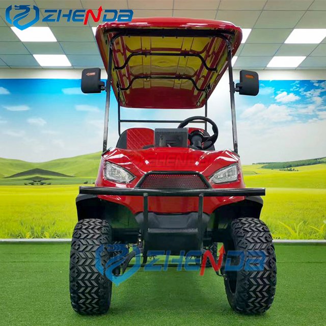 6 Person New Electric Bus for Sale Tourist Sightseeing Bus Hunting Buggy