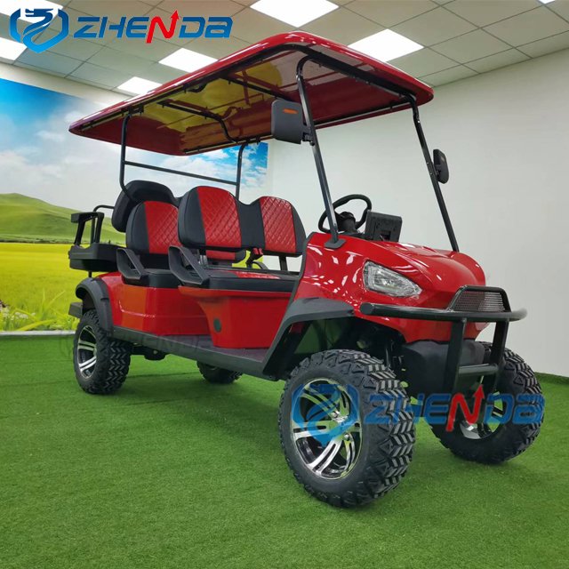 6 Person New Electric Bus for Sale Tourist Sightseeing Bus Hunting Buggy