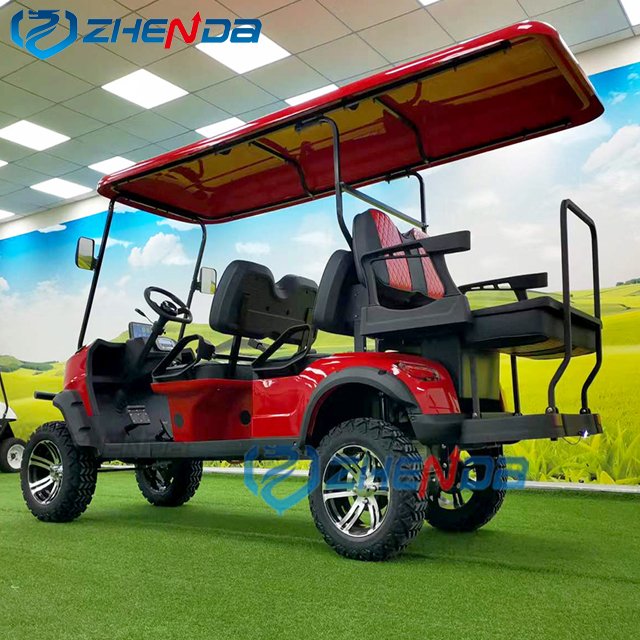 6 Person New Electric Bus for Sale Tourist Sightseeing Bus Hunting Buggy