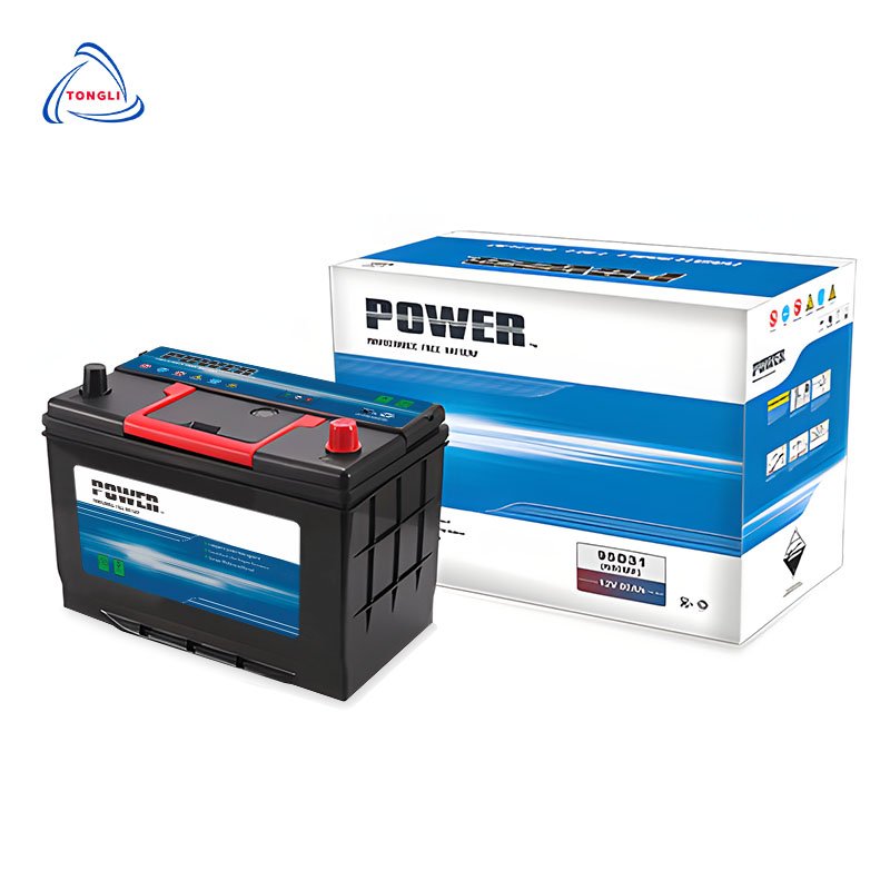 China Supplier Wholesale 12V 75Ah Car Battery Starting MF DIN75 Standard for Trucks and Cars Lead-Acid Batteries