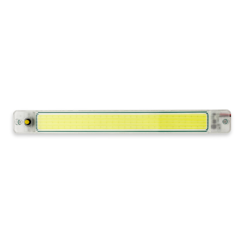 LED RV Ceiling Roof Lights Bar Lamp With On/Off Switch COB LED Interior Lights for Car Camper Van Bus Caravan Boat Dome Light
