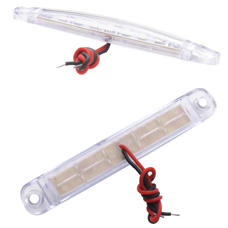 24V 9 SMD LED Truck LED Side Marker Van Truck Lorry Trailer Front Rear Side Light Position Indicator Lamps