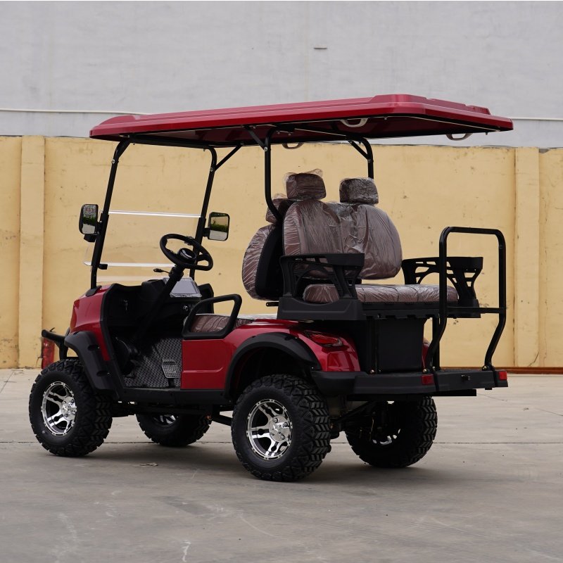 6 Seat Lithium Battery Golf Cart Adults Scooter 48V 60V 4000W Electric Golf Car