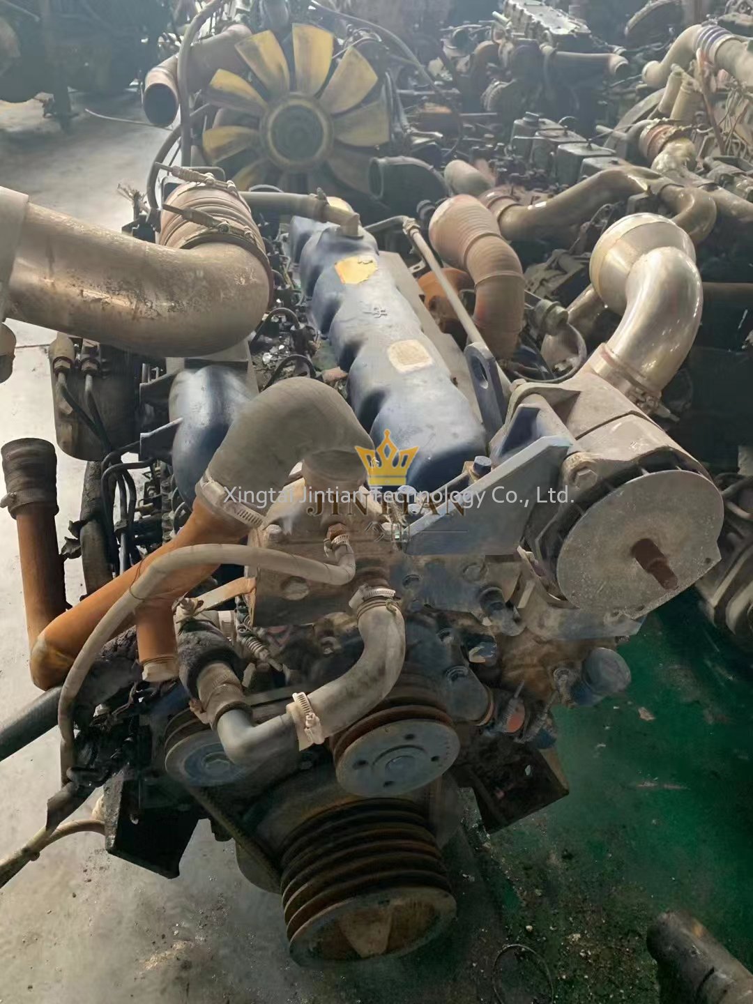 Original Used Bus Engine 199kW 2200r/min YC6G270-20 for YUCHAI Engine