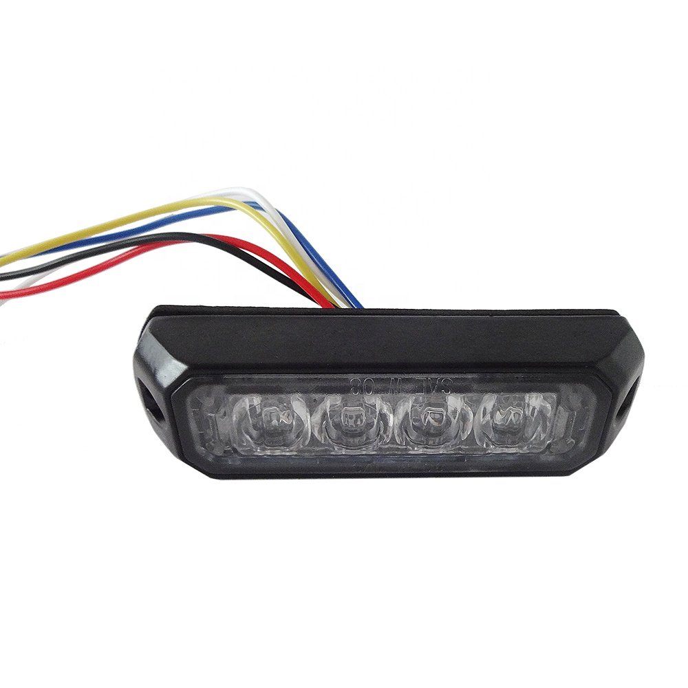 15 Flashing Modes Road Safety Led Warning Lights Waterproof Led Strobe Lights Car Red Blue Amber Green White Security Car Lights
