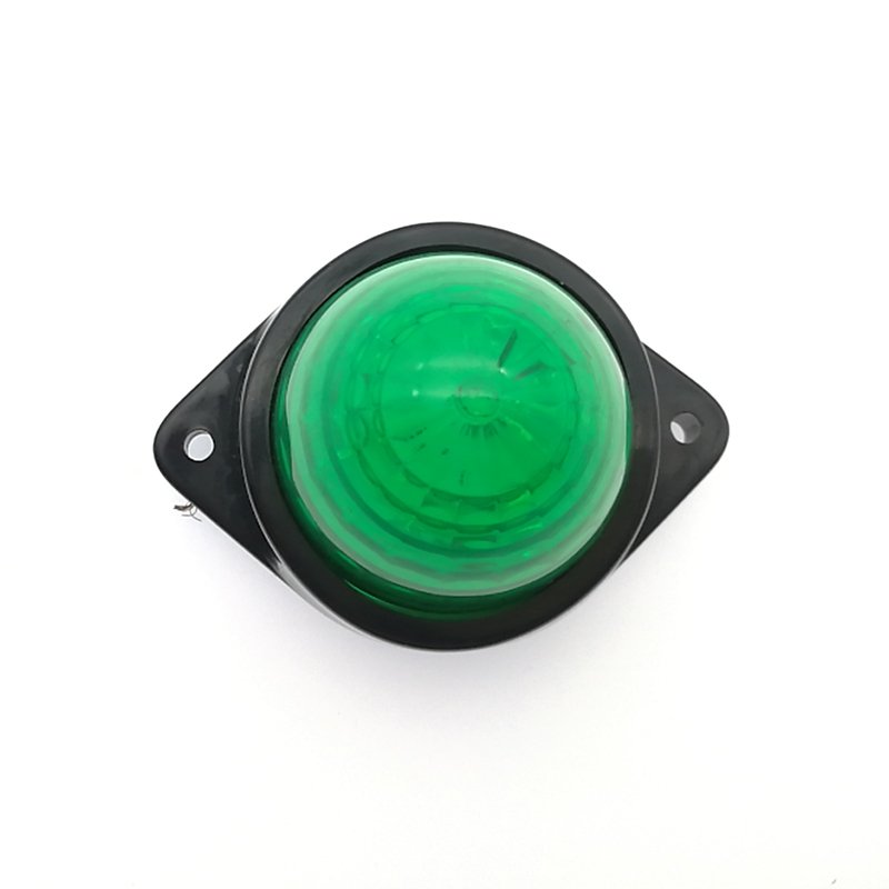 GOOD PRICE 2 Inch Truck Trailer Boat LED Sider Marker Lights Green Beehive Lamp 6 High Quality Straw Hat LED