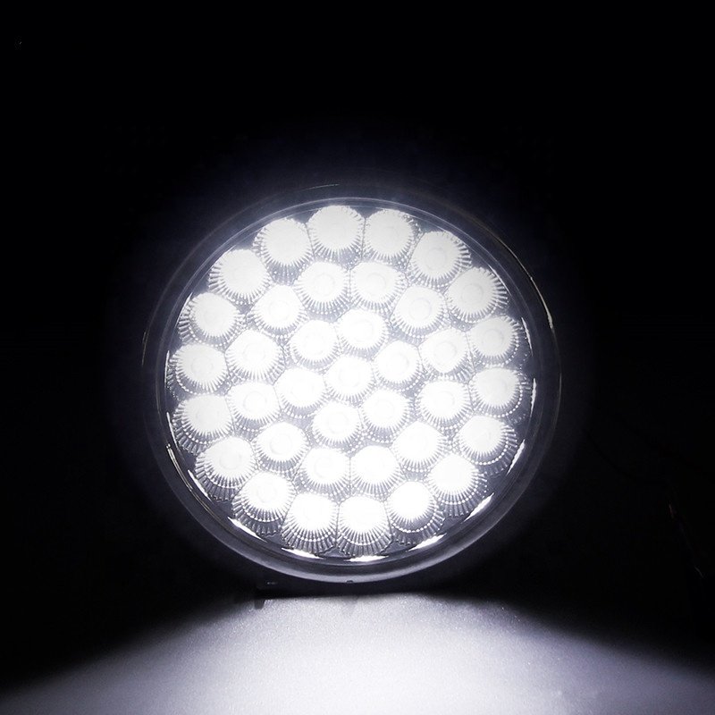 High Brightness Low Power Consumption IP67 Waterproof 37 LEDs for Cars Trucks Boats SUVs Buses Round LED Interior Reading Light
