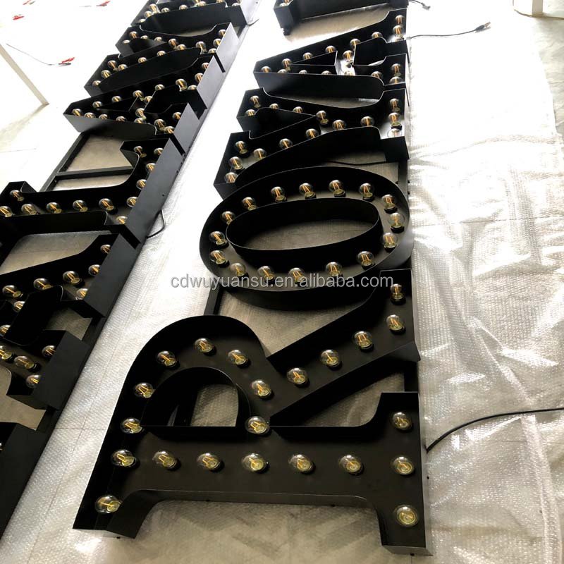 Hongsen for Decoration Led Large Number Light Sign 2ft 3ft 4ft Luminous Number Letters Marquee Letters 5ft