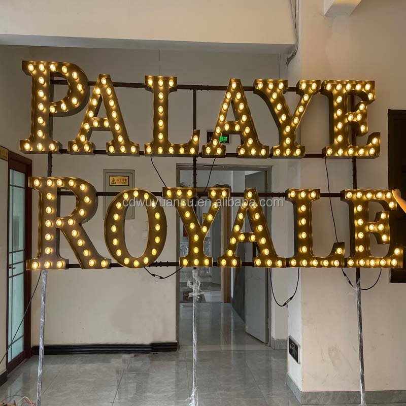 Hongsen for Decoration Led Large Number Light Sign 2ft 3ft 4ft Luminous Number Letters Marquee Letters 5ft