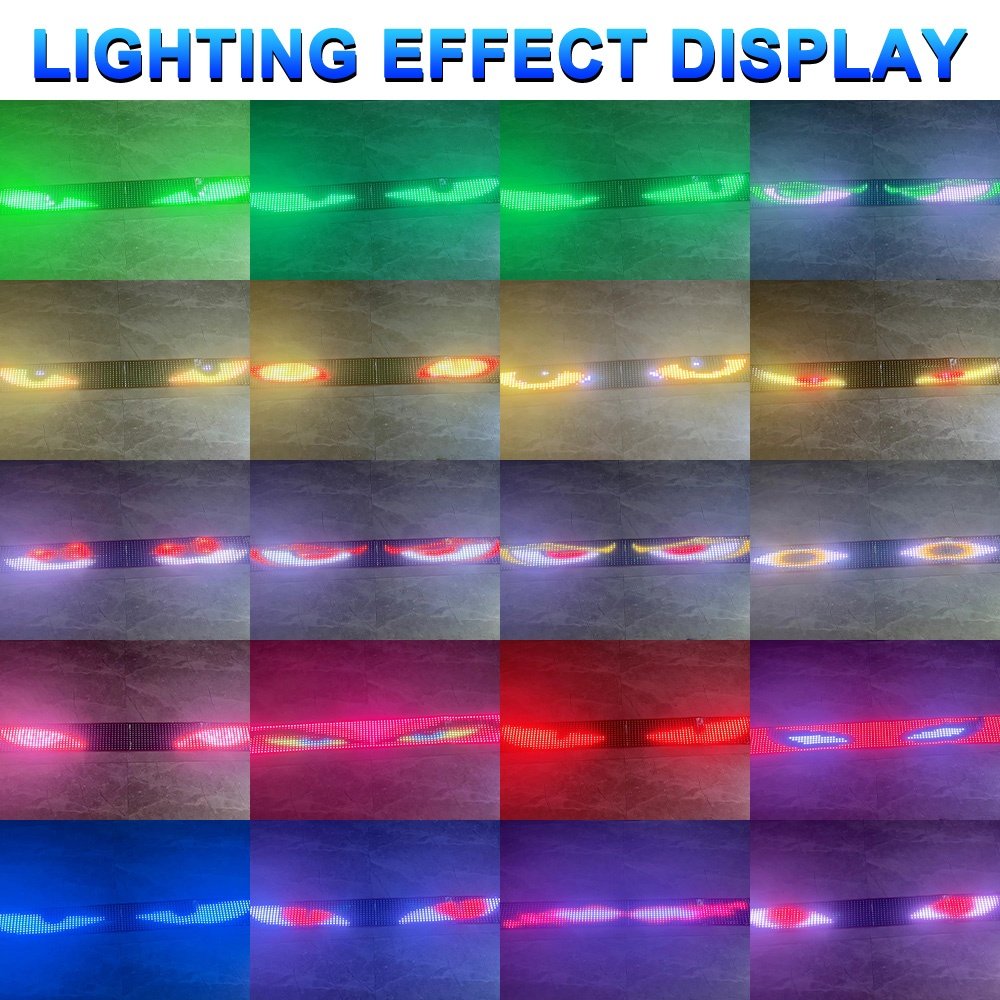 PEL APP Control Led Flexible Display Signage RGB Programmable USB Pixel Soft Animated Advertising Screen LED Matrix Pixel Panel