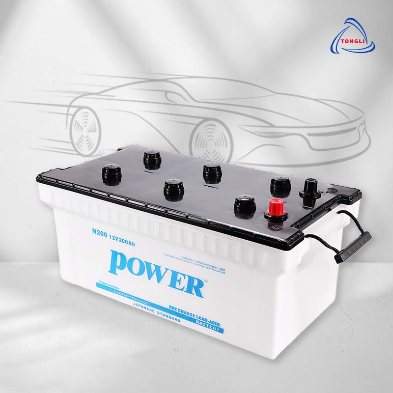 12V Battery Dry Cell Deep Cycle Car Battery Lead Acid Trucks and Bus Using Long Life With Competitive Price