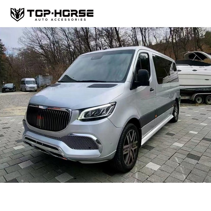 Mercedes Ben-z Sprinter W907 Vans Maybac-h Body Kit Covert Kit Facelift Body Kit Front Bumper